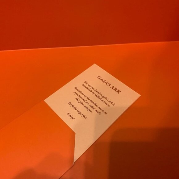 Cult Gaia "Gaia's Ark" Large Bamboo Bag (w/Purse Liner included) - Picture 4 of 11